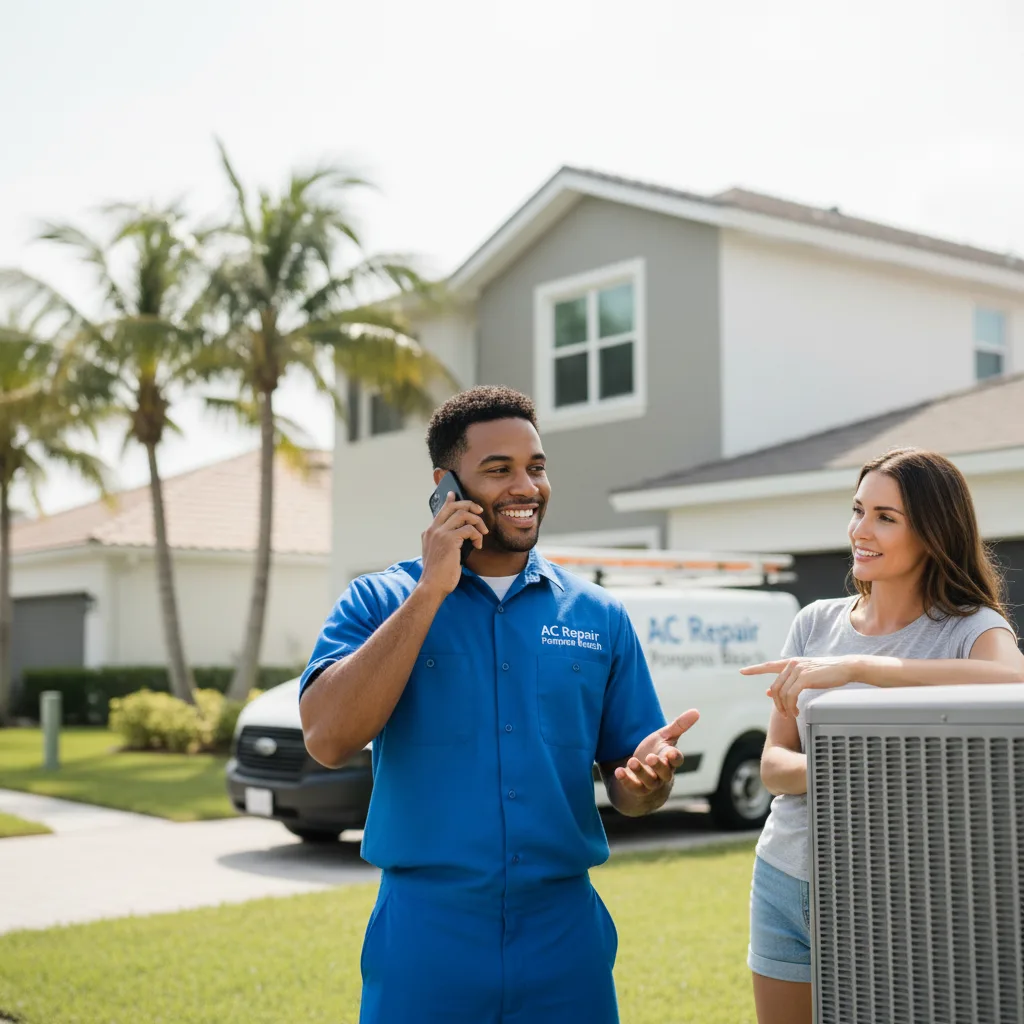 AC Repair Pompano Beach customer support in Coolidge